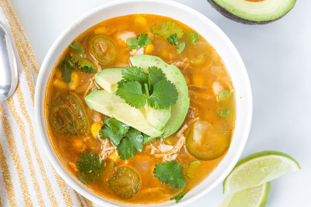 Hot and Healthy White Chicken Chili - Stay Sweet Wellness